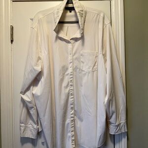 Classic White Button Down Shirt